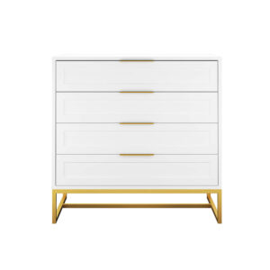 Comoda-classica-branca-dourado-1 comoda classica branca